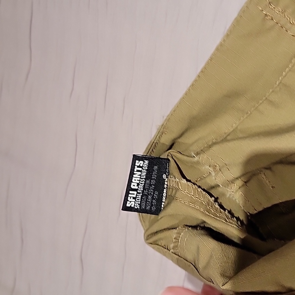 SFU Special Forces Uniform pants men large